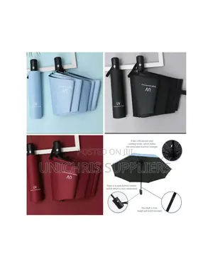8 Ribs Travel Rain Sun Umbrellas