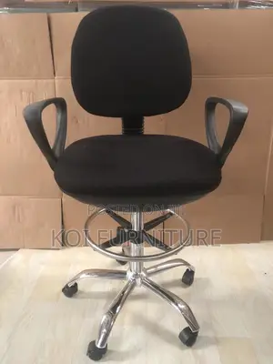 Office Chairs; Mid Back Fabric Office Chair With High Heights