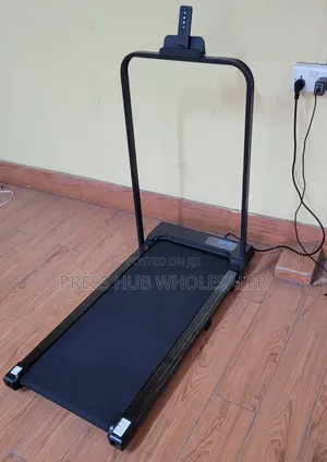 Foldable 2-in-1 Walking Pad Treadmill With Support Handlebar