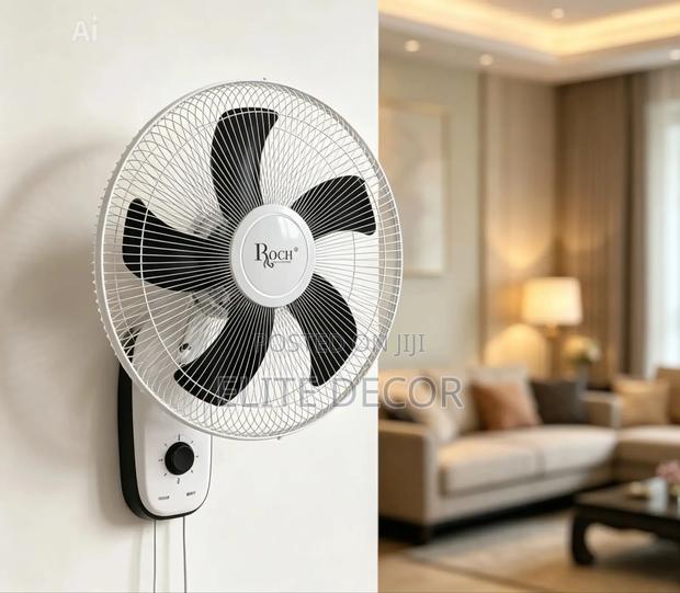 Roch 16-Inch Wall Fan – Powerful Space-Saving Cooling Solution - thumbnail 2