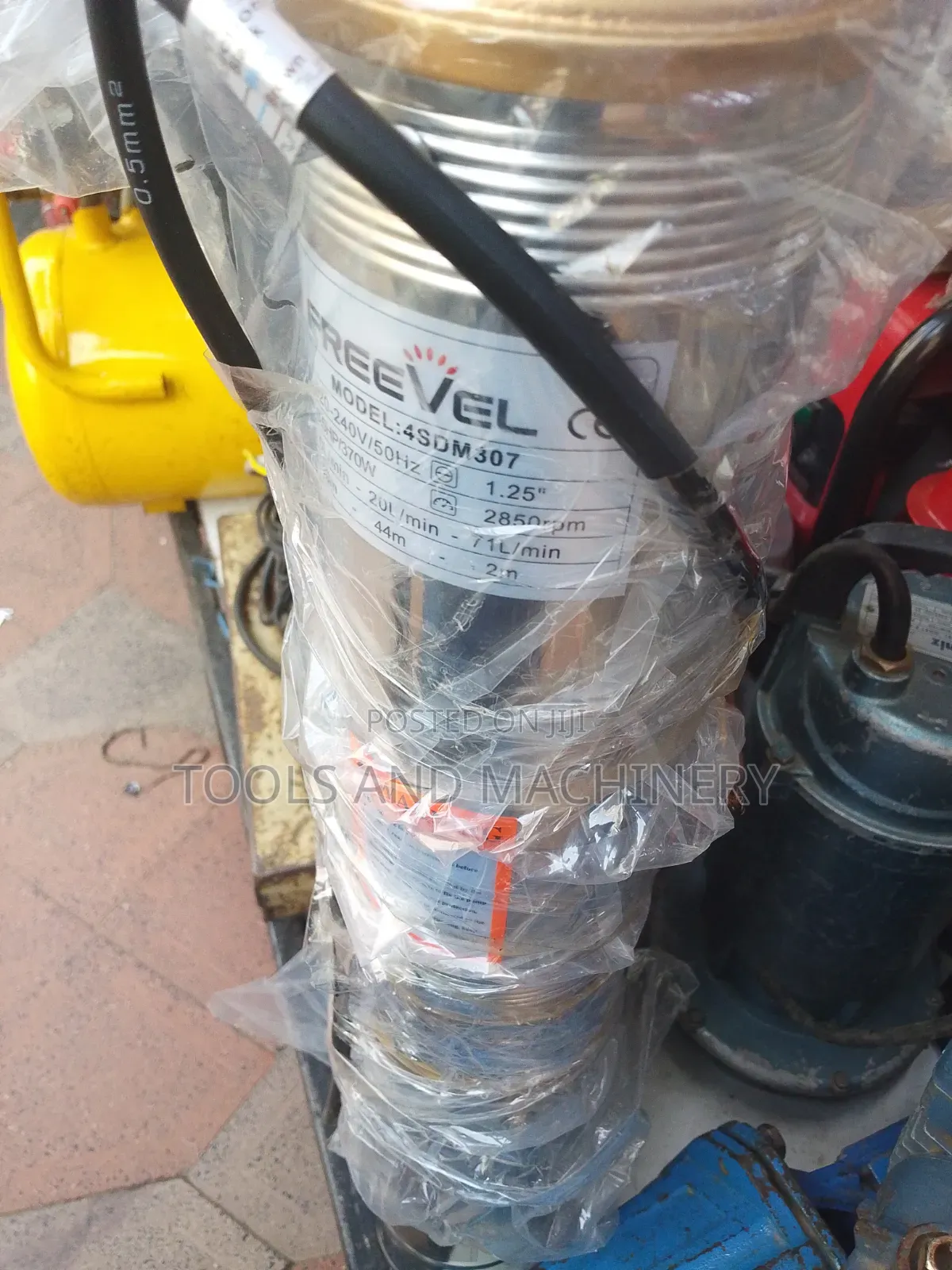 Quality 0.5hp Submersible Water Pump/370w Freevel Water Pump Machine