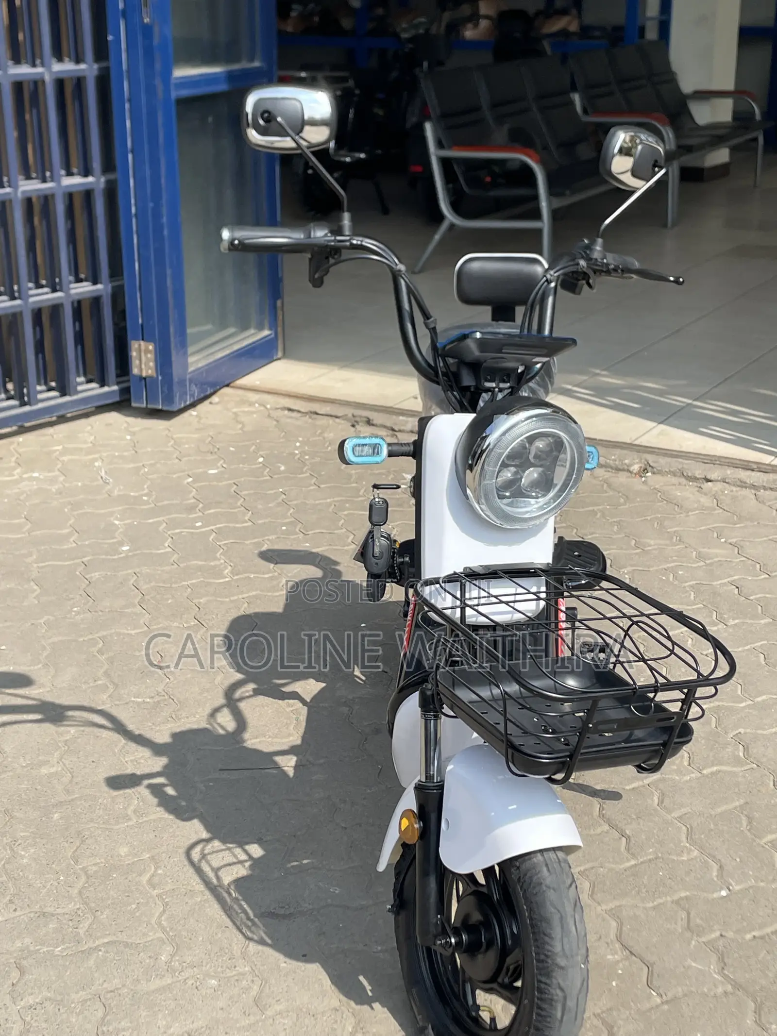 New Motorcycle 2025 White