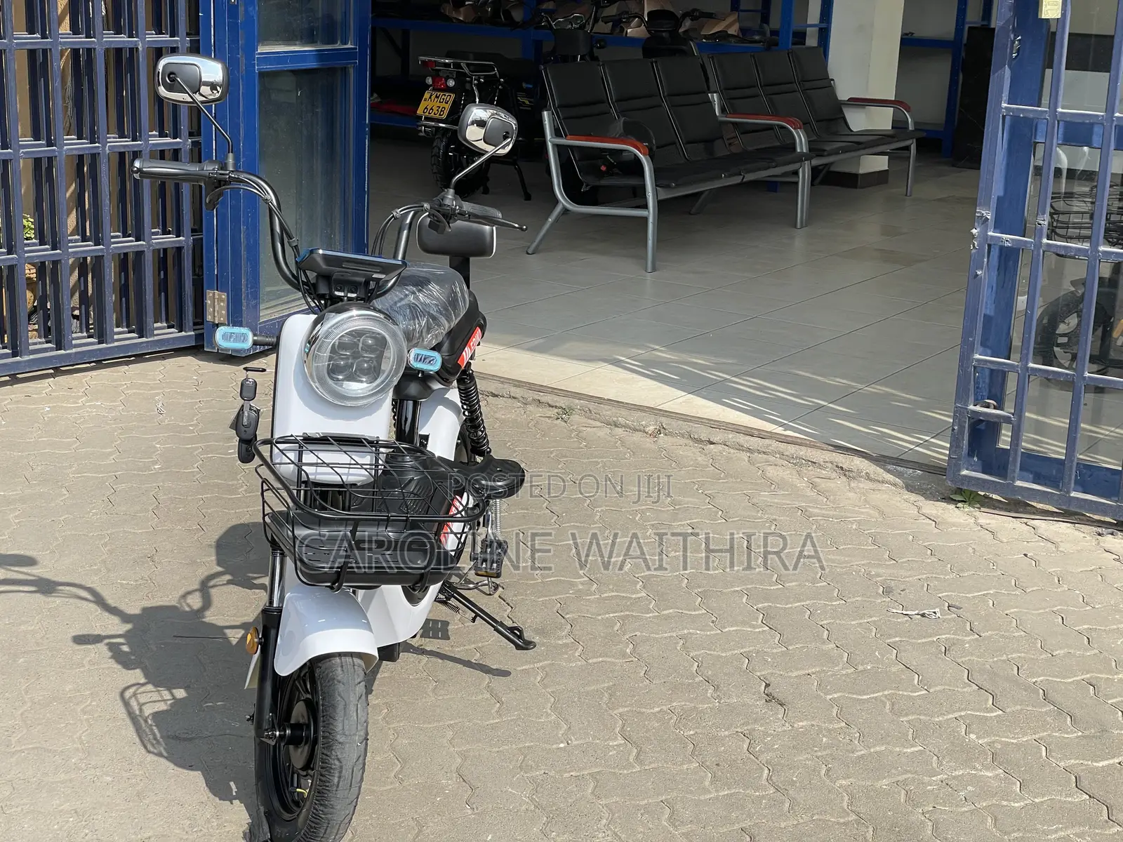 New Motorcycle 2025 White
