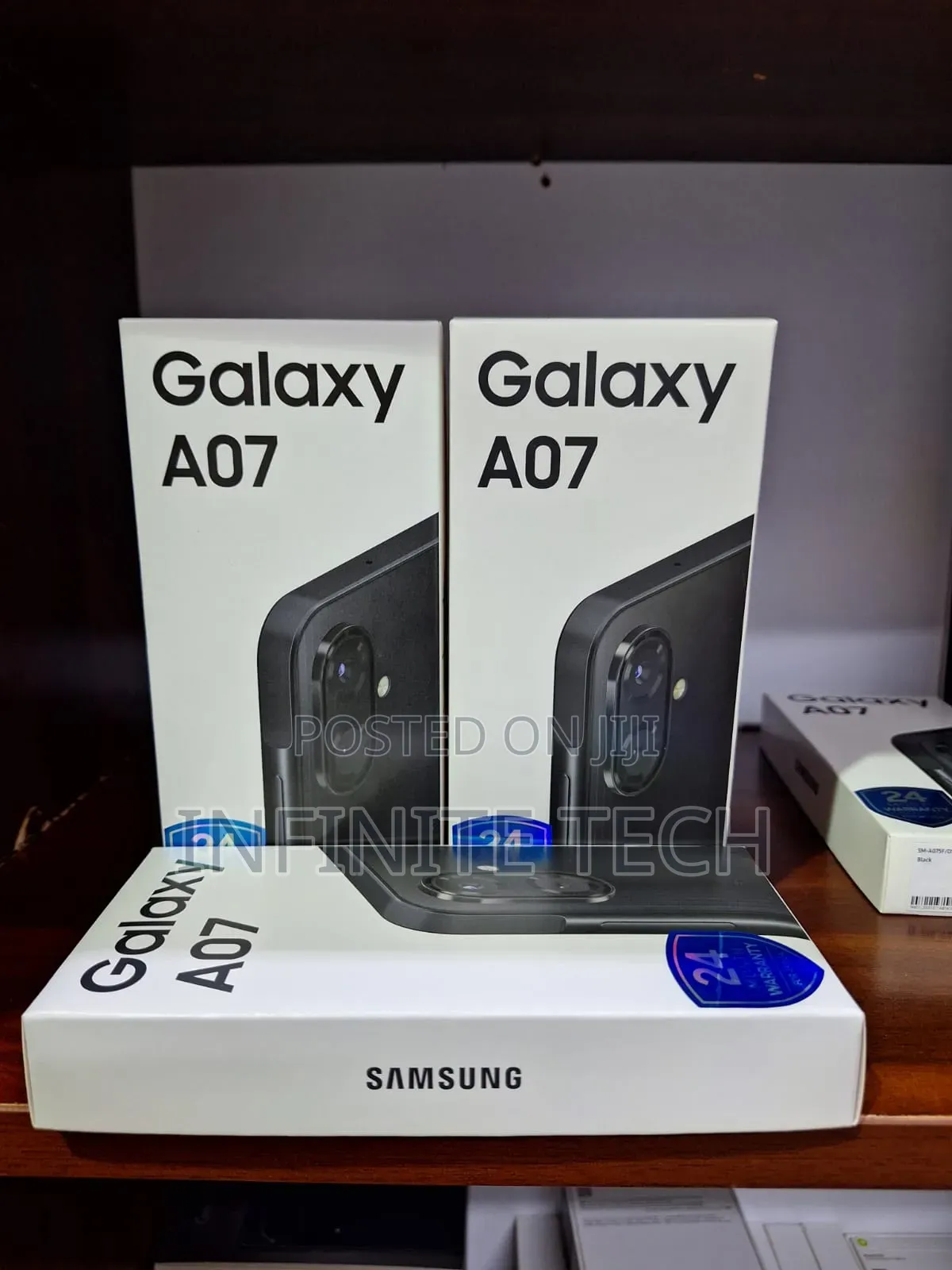 New Samsung Galaxy A07 4G 128 GB Black