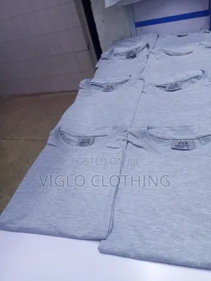 Wholesale Grey Imported Round Necks