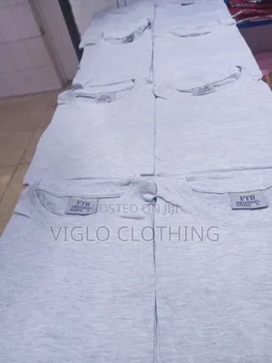 Wholesale Grey Imported Round Necks