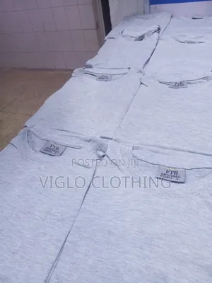 Wholesale Grey Imported Round Necks