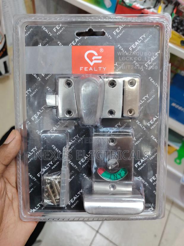 Indicator Lock/ Engage- Vacant Bathroom Lock - thumbnail 2