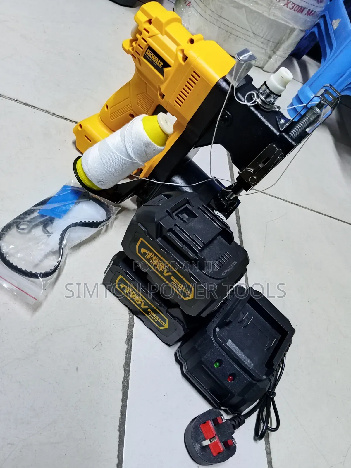 Industrial Cordless DeWalt Bag Closer