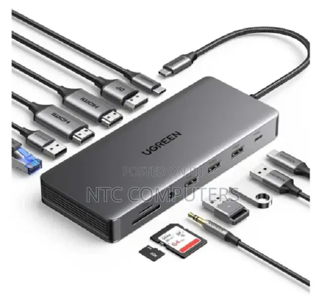 UGREEN Revodok Pro 313 USB-C 13-in-1 Multifunction Docking Station