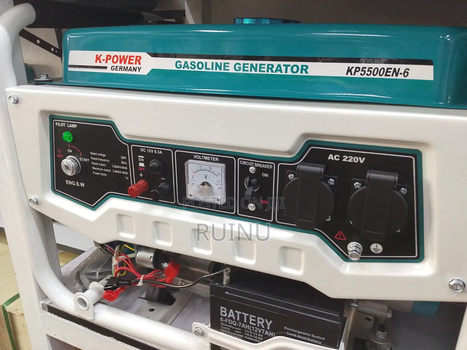 Backup Keystart Kp5500en-6 Generator