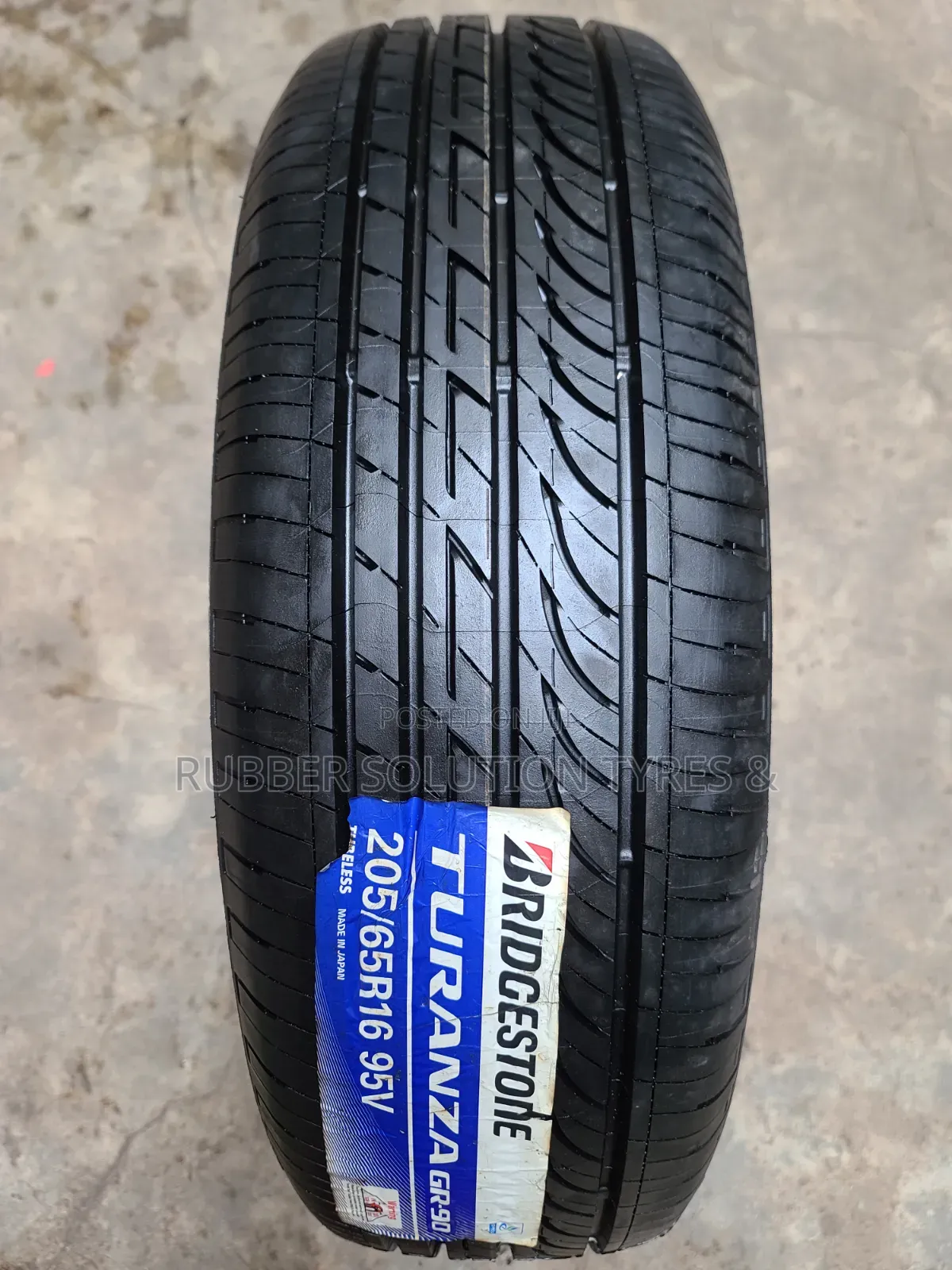 205 /65 R16 Bridgestone Tyres 95V TURENZA GR-90