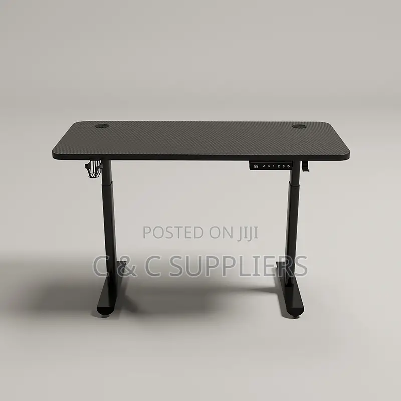 Black Electric Sit Stand Gaming Desk-120cm