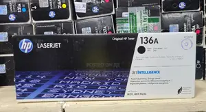HP 136A Standard Yield Black Toner Cartridge (W1360A)