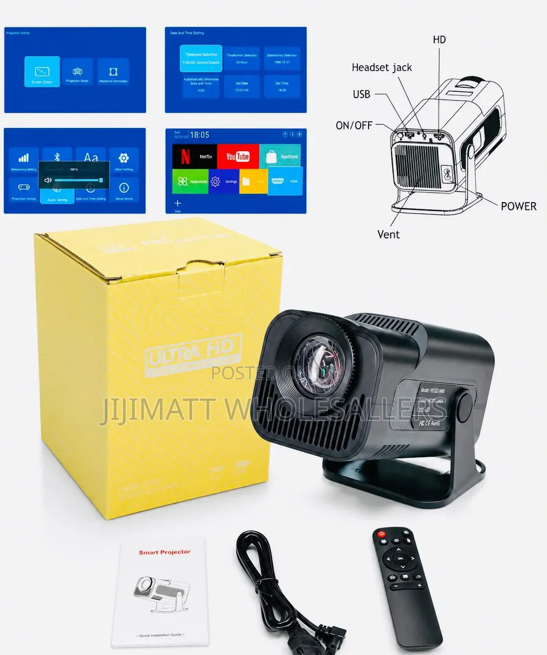 Projector HY320 Mini