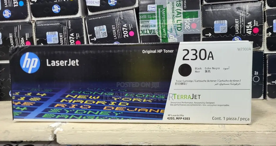 Authentic HP 230A Black LaserJet Cartridge (W2300A)