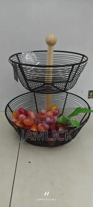 Bamboo Fruit Rack –Cd