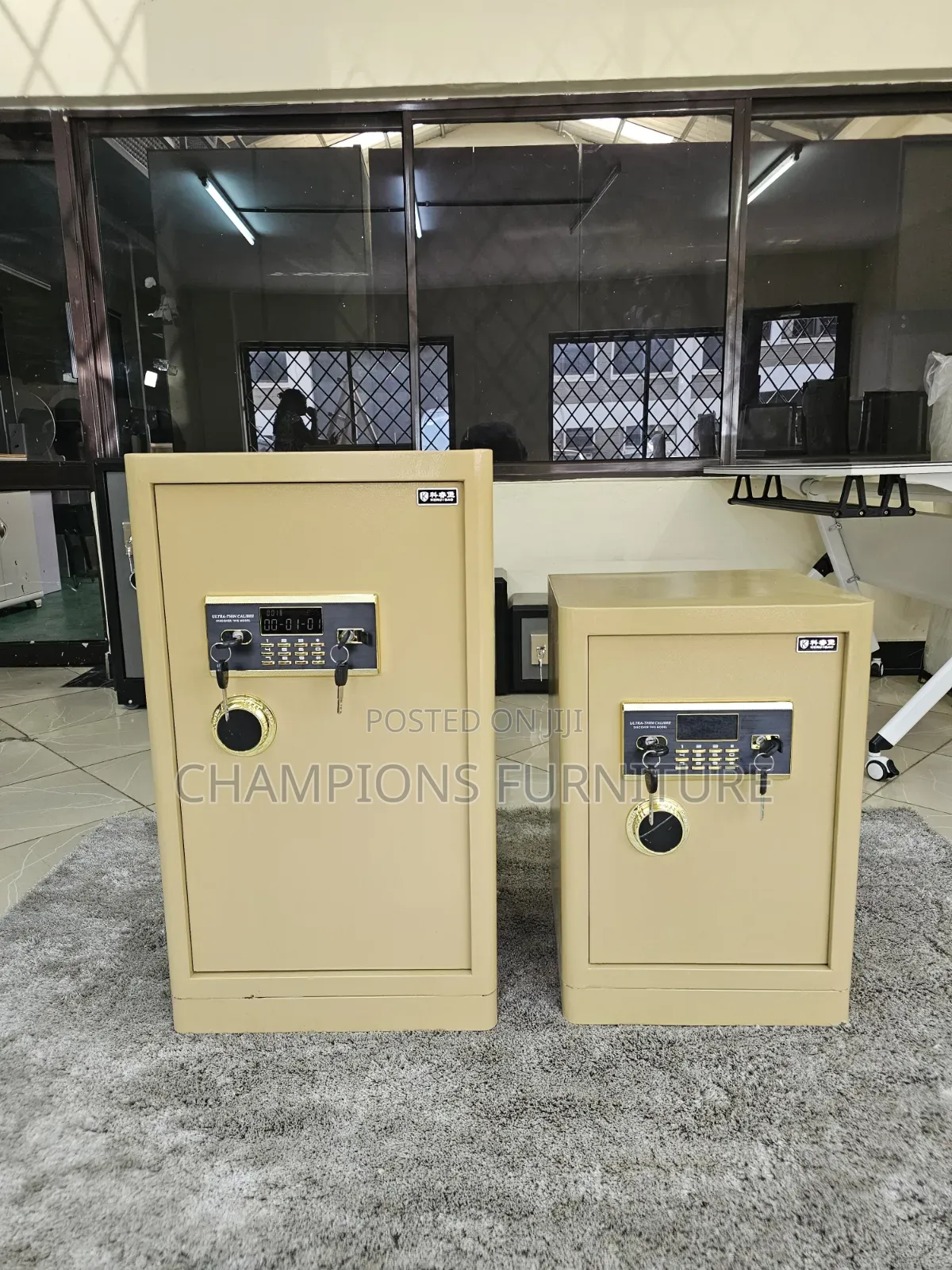60Kgs Gold Fireproof Safe