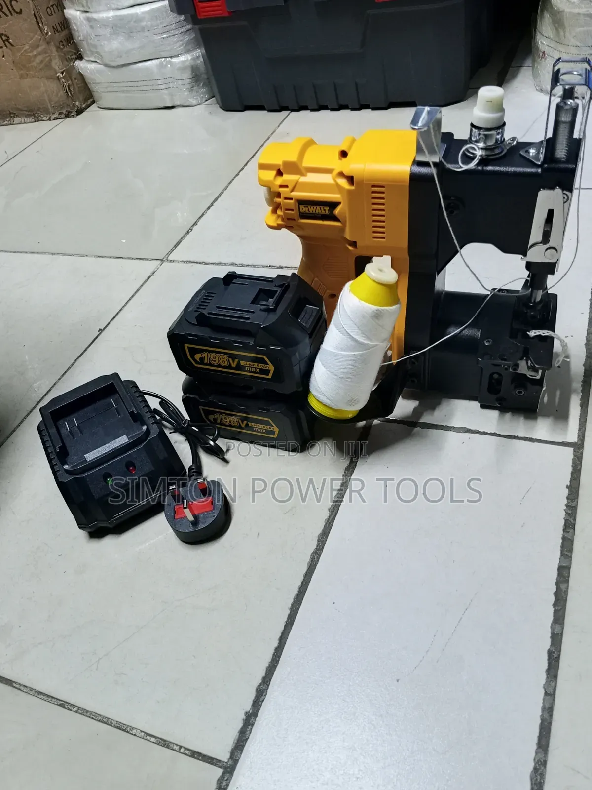 Portable Cordless Bag Closer Machine DeWalt