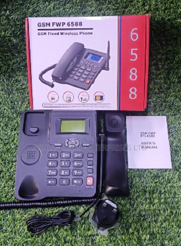 Deskphone 6588 Dual SIM GSM Wireless**Office Phone