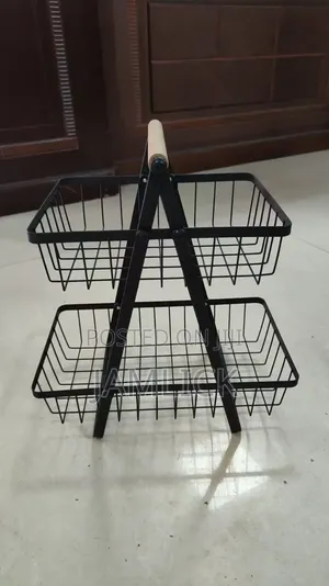 2-Tier Fruit Holder Basket –CD