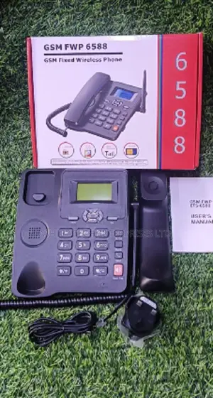 Brand^ New 6588 Dual SIM Fixed Wireless Desk Telephone