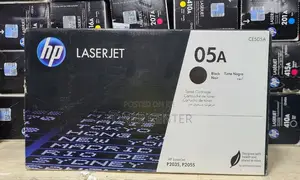 Genuine HP Black Toner 05A for LaserJet Printers (CE505A)