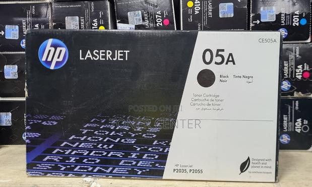 Genuine HP Black Toner 05A for LaserJet Printers (CE505A)