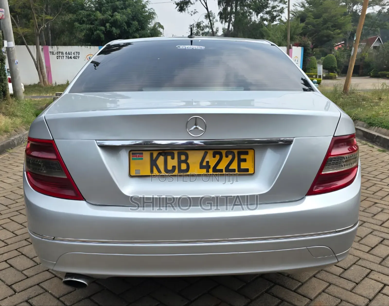 Mercedes-Benz C200 2008 Silver
