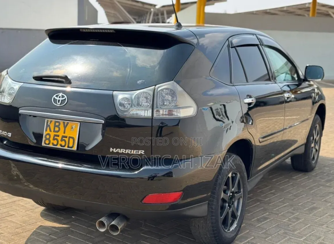 Toyota Harrier 2007 Black