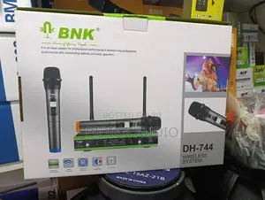 BNK DH-744 Dual Channel Wireless Microphone System