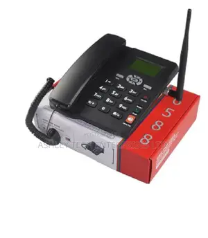 6588 Dual SIM Desktop Landline Phone With Caller ID??