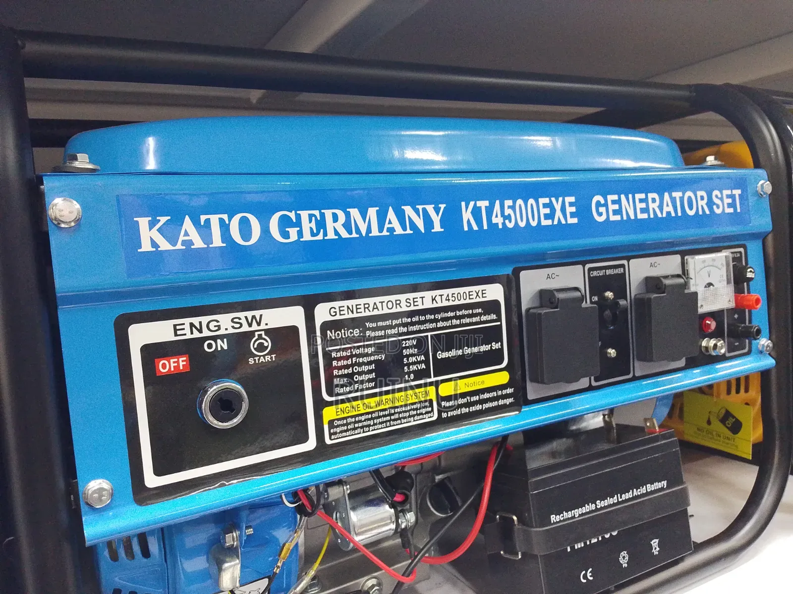 Kato Germany Kt4500exe 5.5 Kva