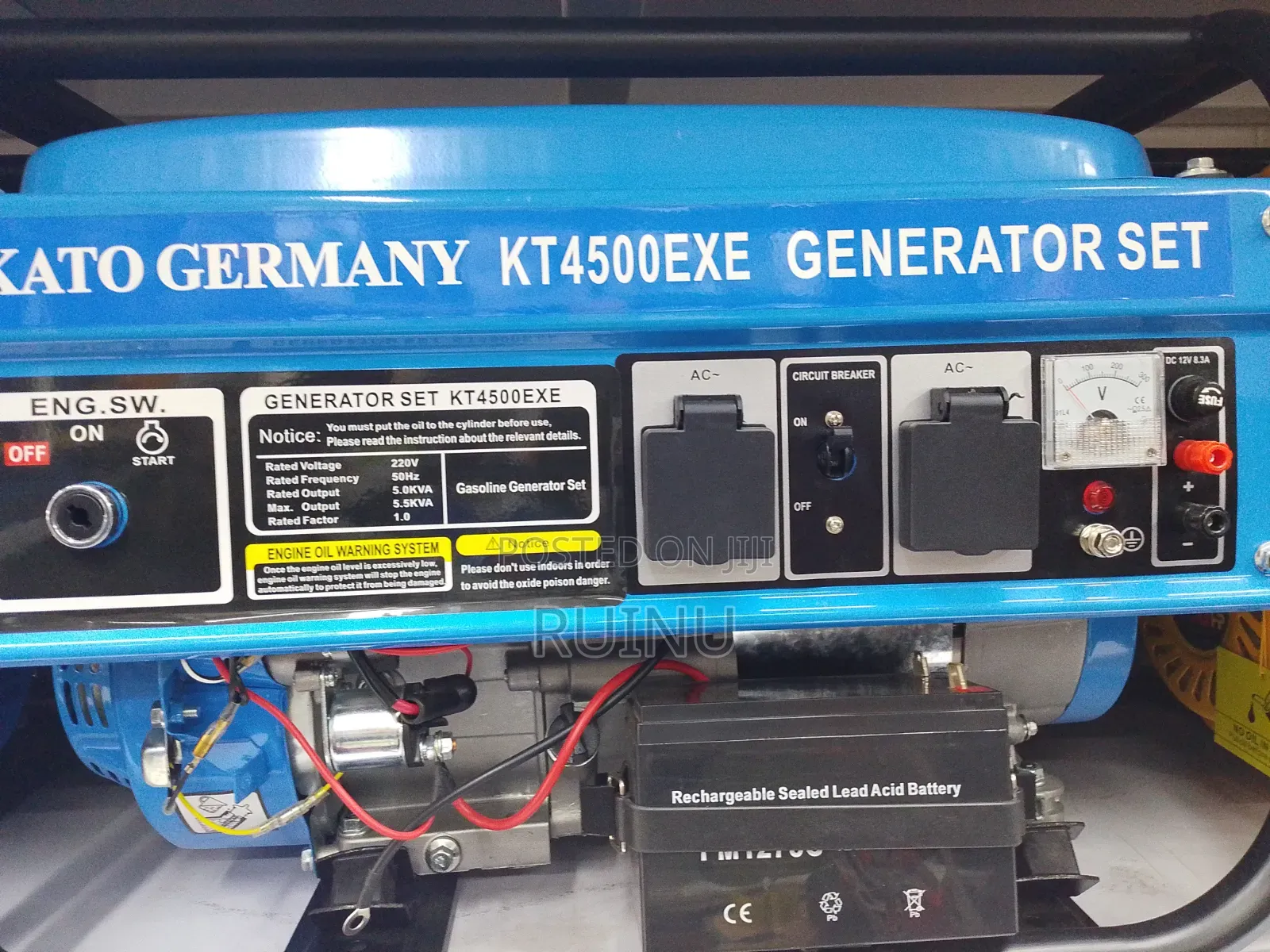 Kato Germany Kt4500exe 5.5 Kva