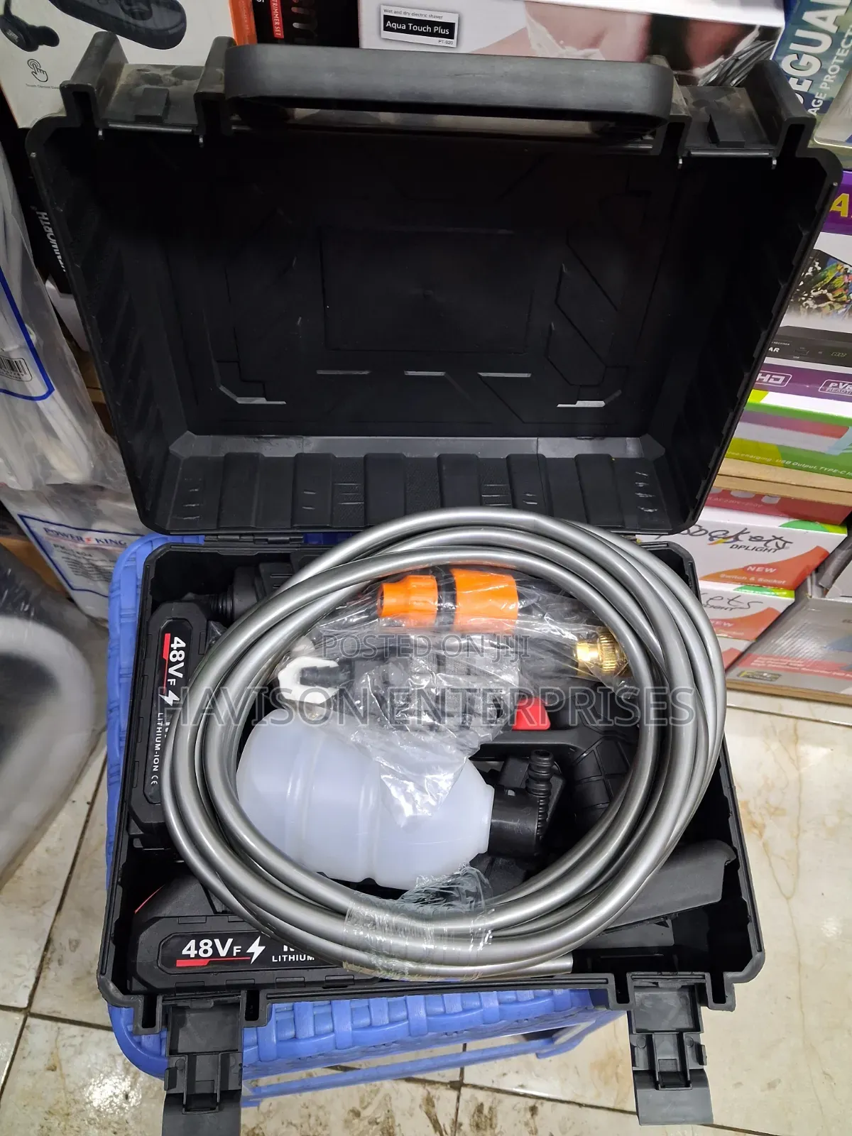 Cordless Spray Gun(48v/2-Batteries)