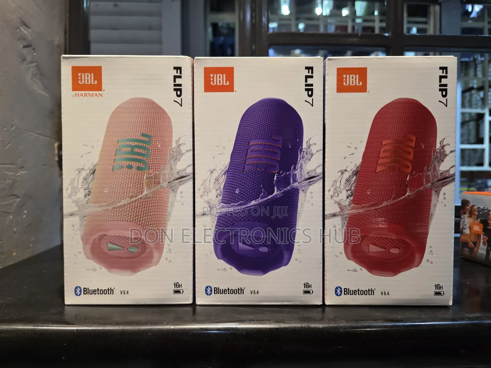JBL Flip 5 Bluetooth Speaker 16hrs Play Time