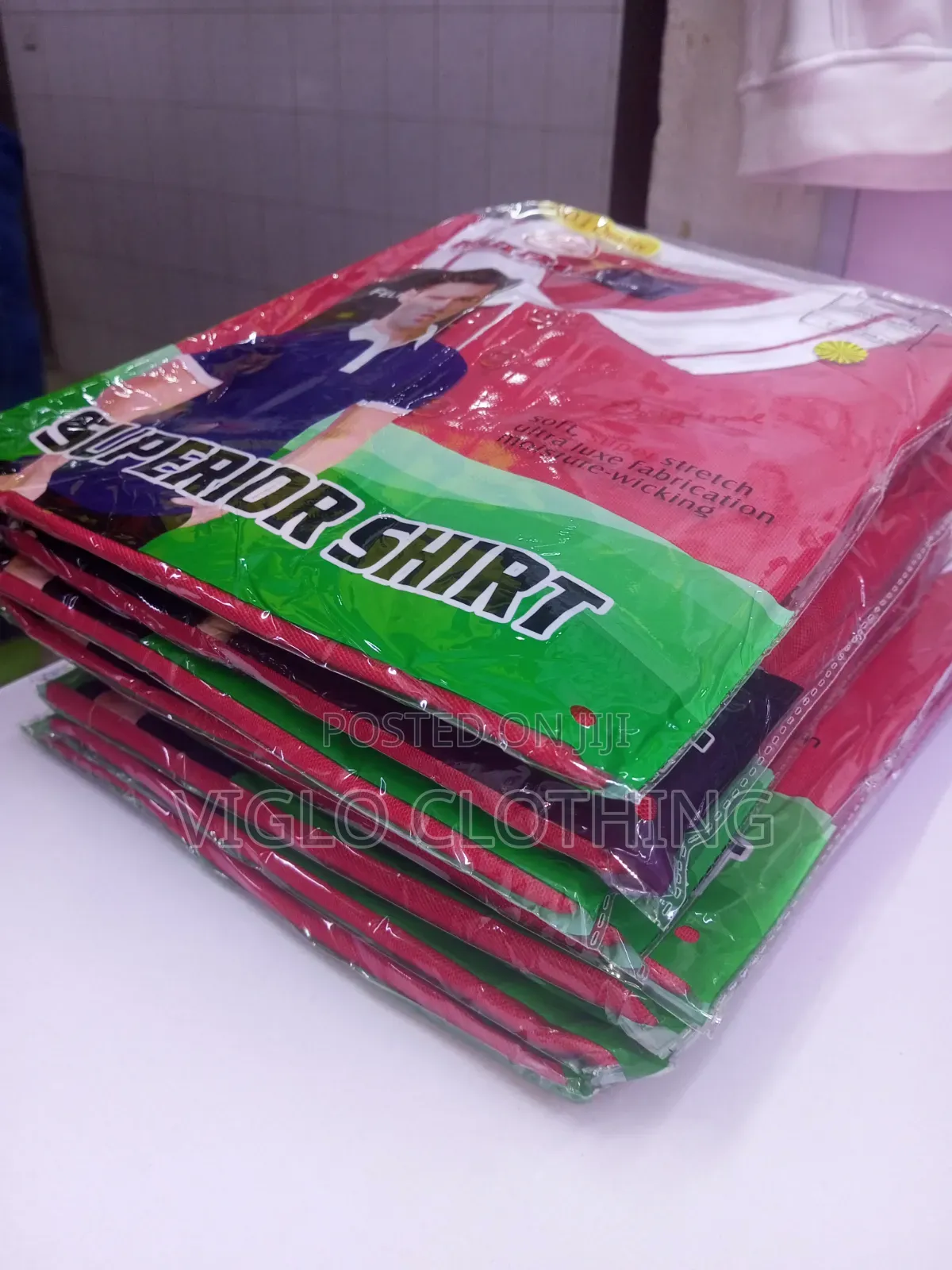 Wholesale Dark Red Body, White Collar Poloshirts