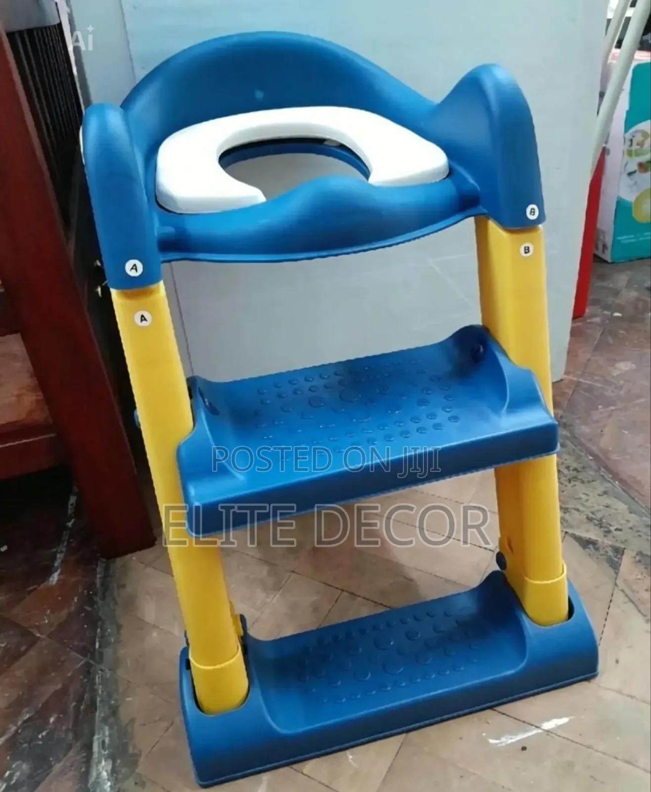 3-in-1 Potty Toilet Training Step Ladder for Kids