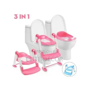 3-in-1 Potty Toilet Training Step Ladder for Kids