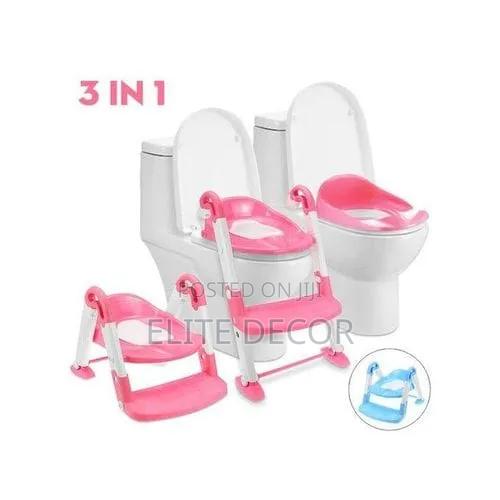 3-in-1 Potty Toilet Training Step Ladder for Kids - thumbnail 2