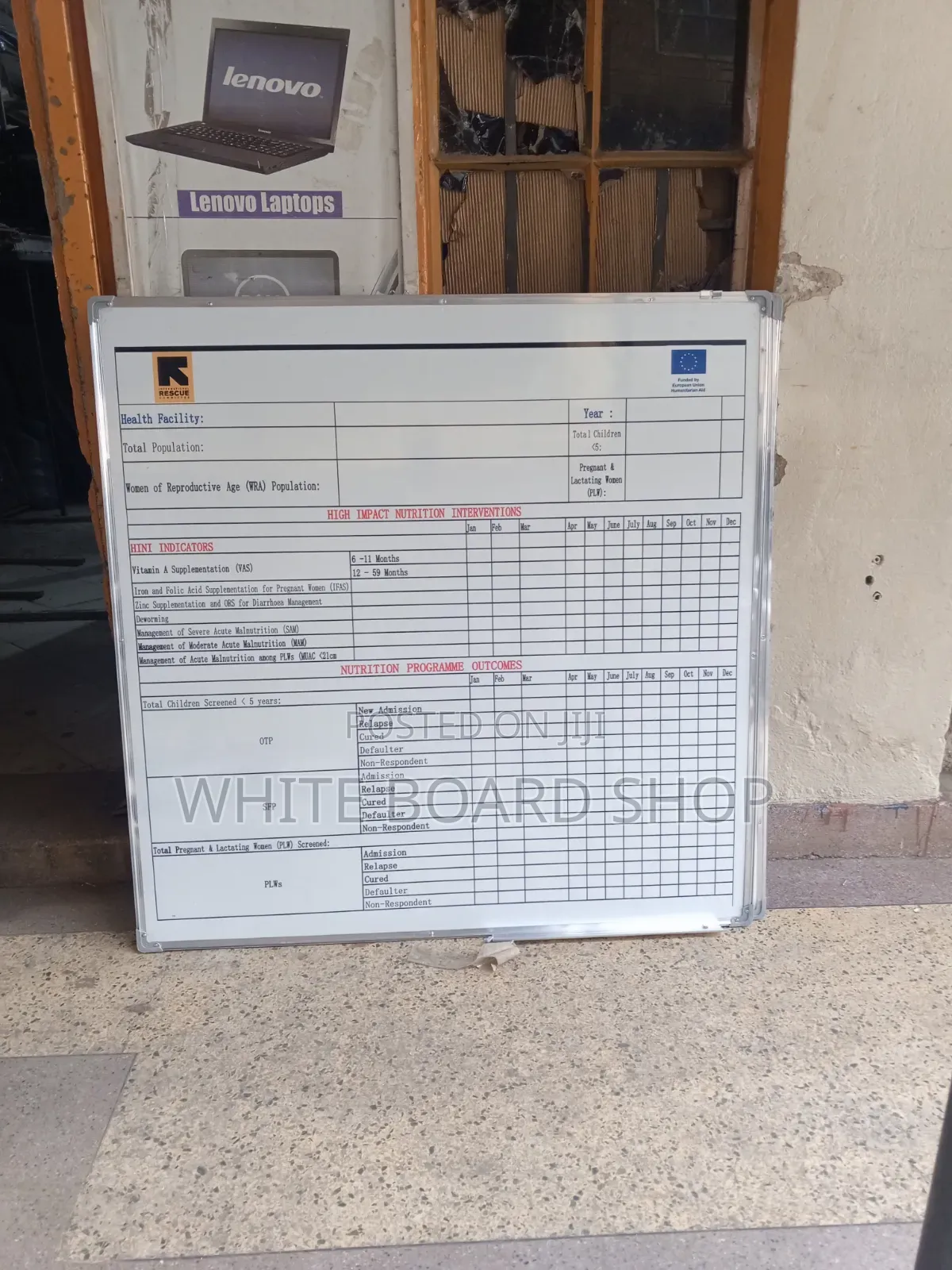Census Printed Board 4ft X 4ft for NGOs and Parastatals