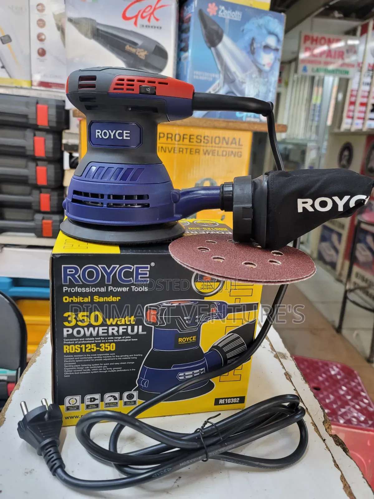 Affordable Royce Orbital Sander 350w