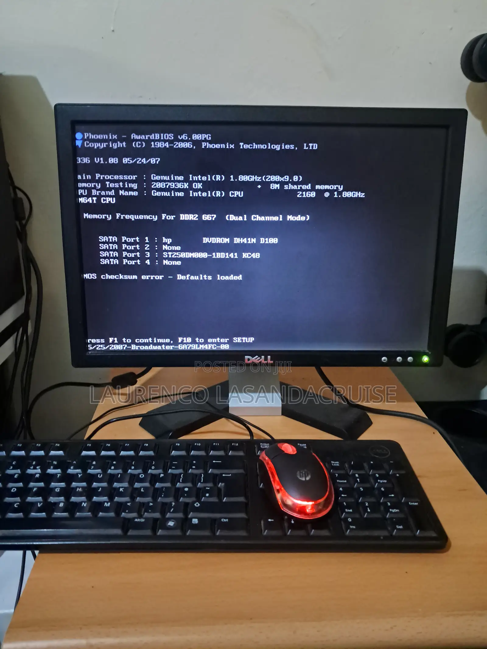 Desktop Computer HP 200 G4 22 All-in-One 2GB Intel Pentium HDD 250GB