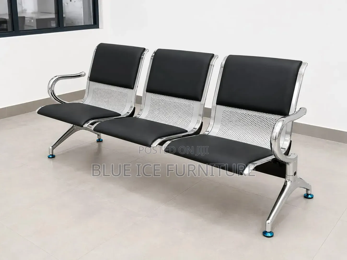 Metal Waiting Chair 3 Seater