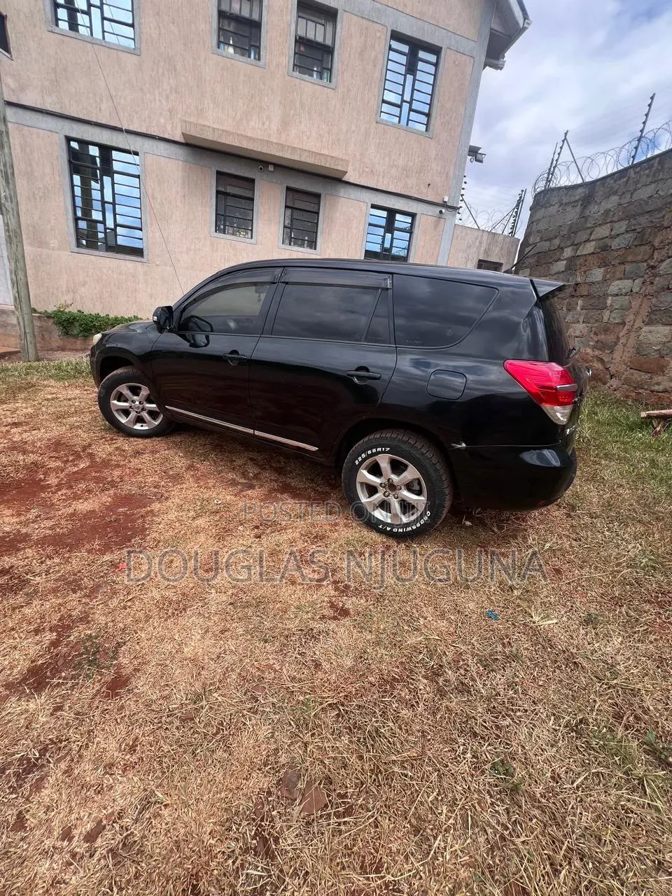 Toyota Vanguard 2012 Black
