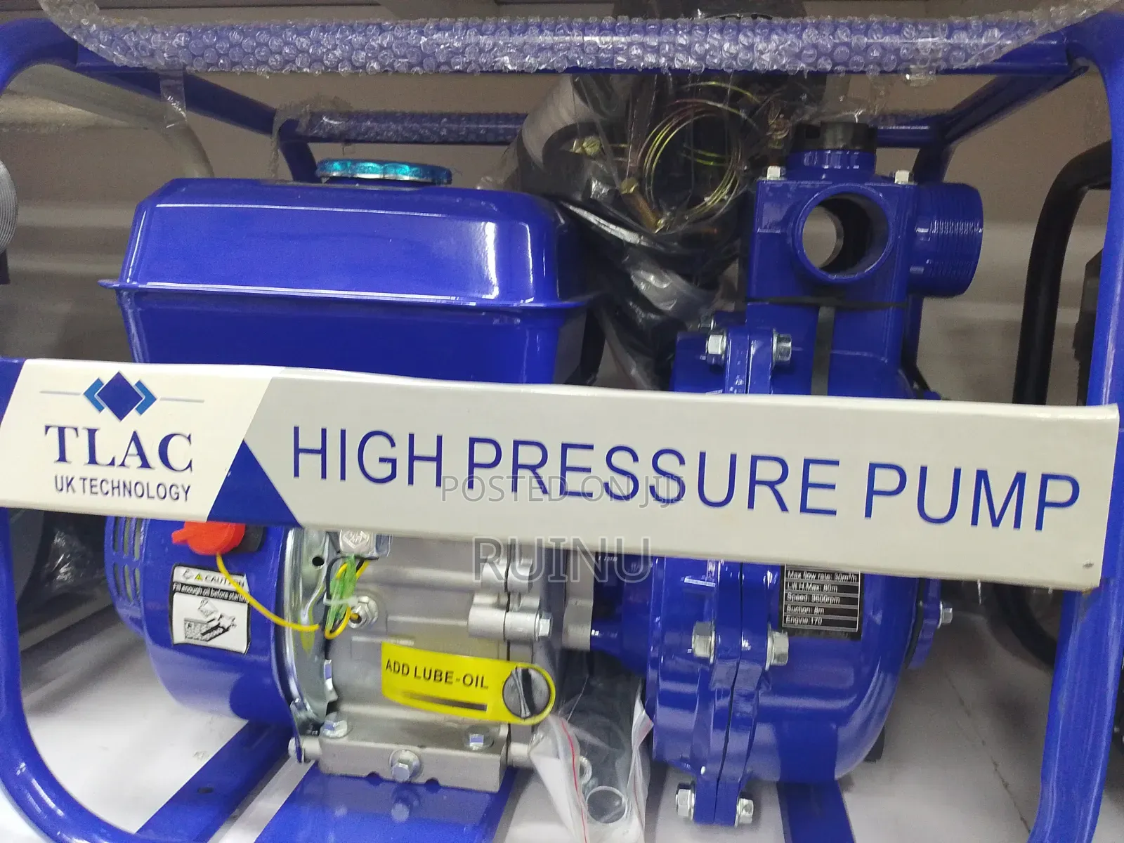 Higher Efficiency Tlac High Pressure Pump
