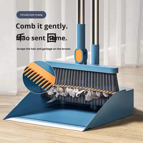 2in1 Dust Pan Comb Cleaning Brush Set - thumbnail 2