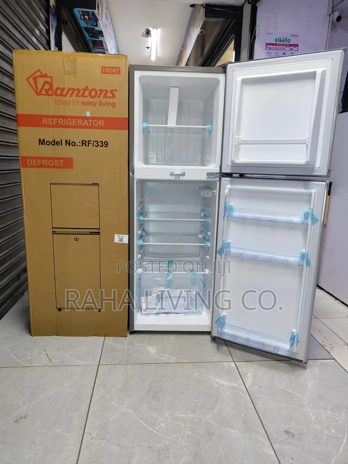 Ramtons Double Door Fridge 138L | RF339