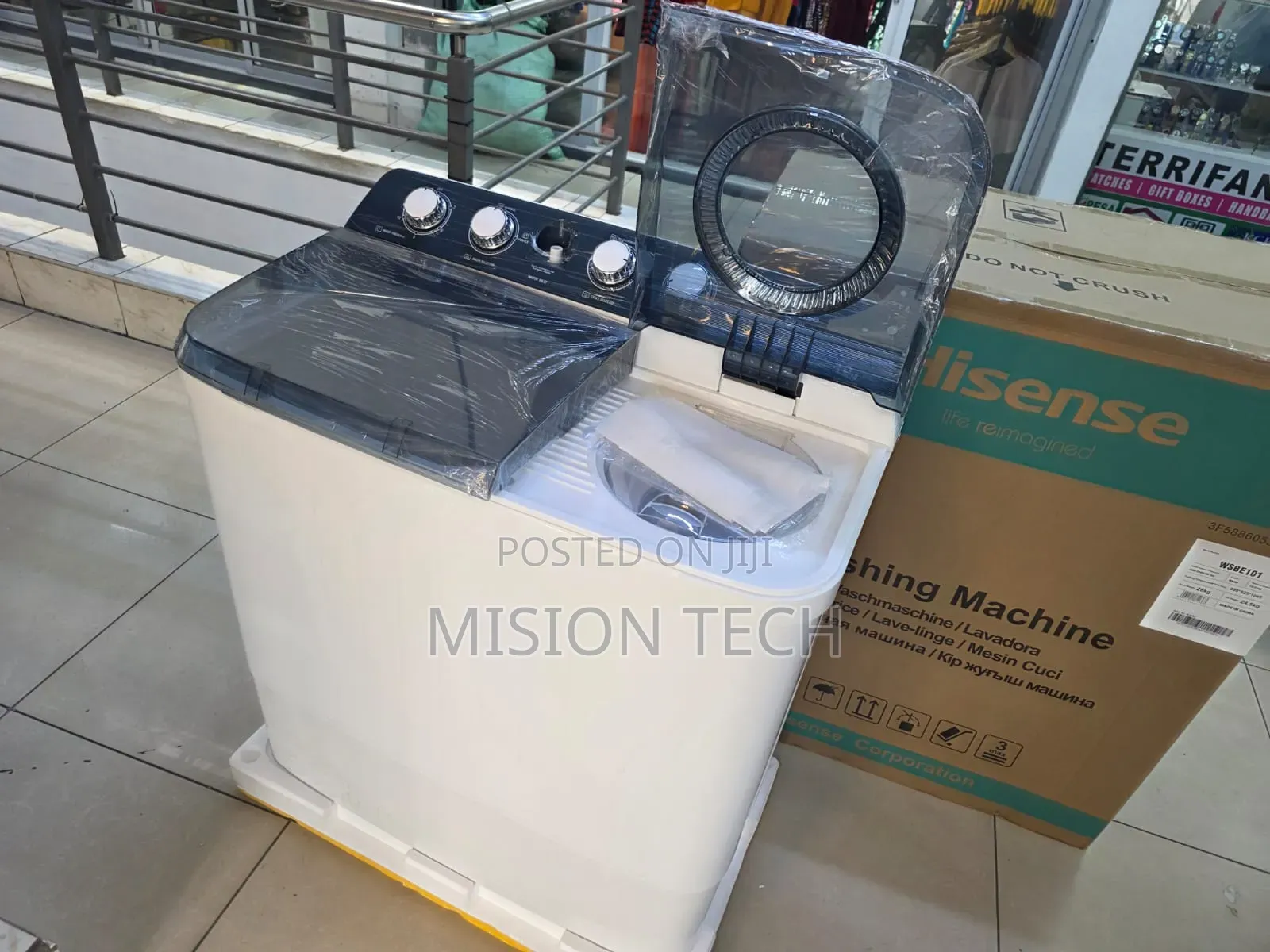 Hisense 10kgs Washing Machine Twin Tub 
