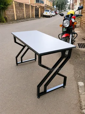 Industrial Style Office Metallic Table